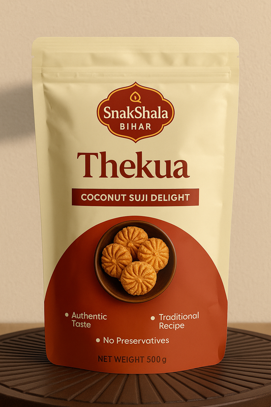 Thekua- Coconut Suji Magic (Traditional Bihari Snack)