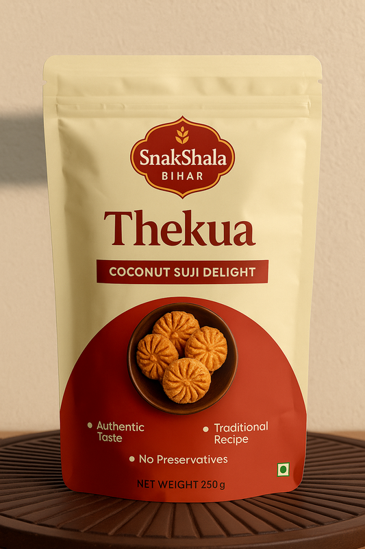 Thekua- Coconut Suji Magic (Traditional Bihari Snack)